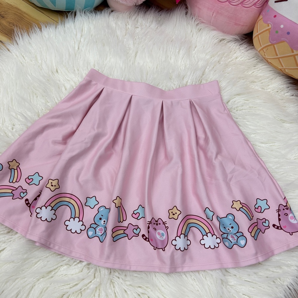 Pusheen Care Bears Skirt